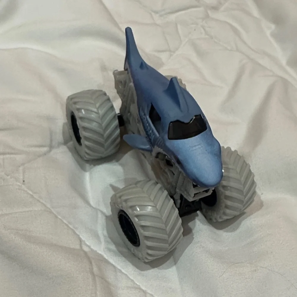 Blue Shark Monster Truck Toy